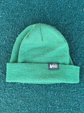 REI Co-op Lightweight Logo Beanie – Green – One Size